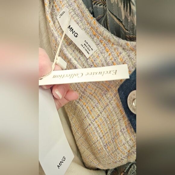 Nwt mango exclusive tweed dress - Picture 4 of 5